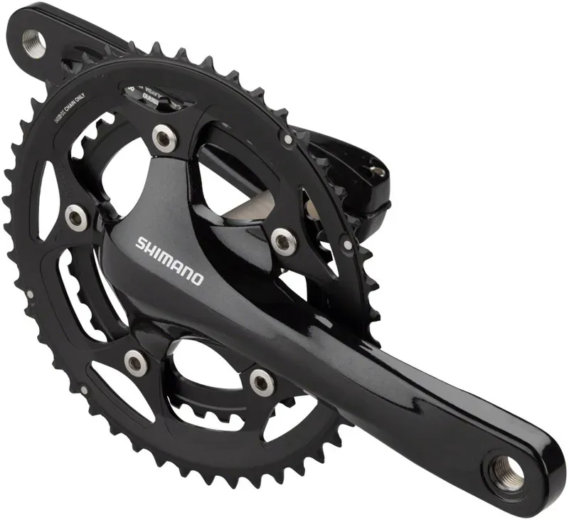Shimano Tiagra FC-R460 175mm 46/34-tooth 10-speed Crankset in Black-1