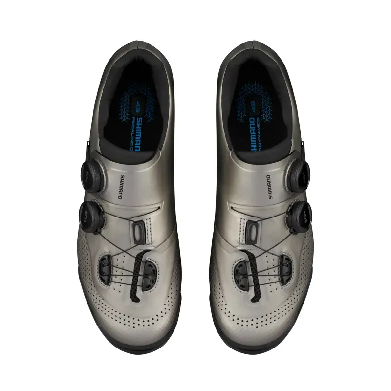 Shimano XC702 Trail Racing Shoe in Silver-1