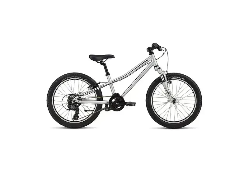 Specialized Hotrock 20-inch Kids Bike in Silver/Black-1