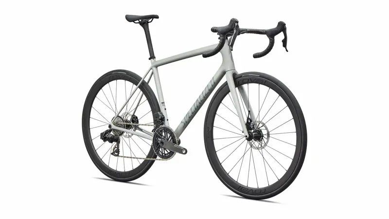 Specialized Aethos 2 Expert SRAM Force AXS Race Bike in Dolomite Metallic-1