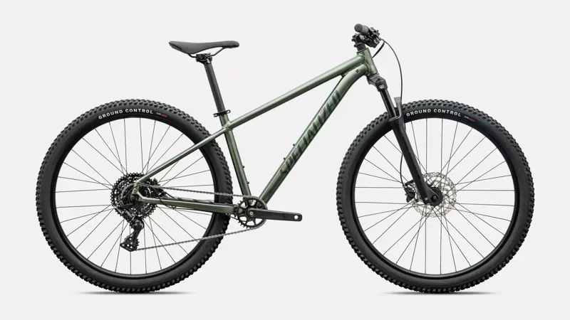 Specialized Rockhopper Sport Trail Bike in Satin Bottle Green