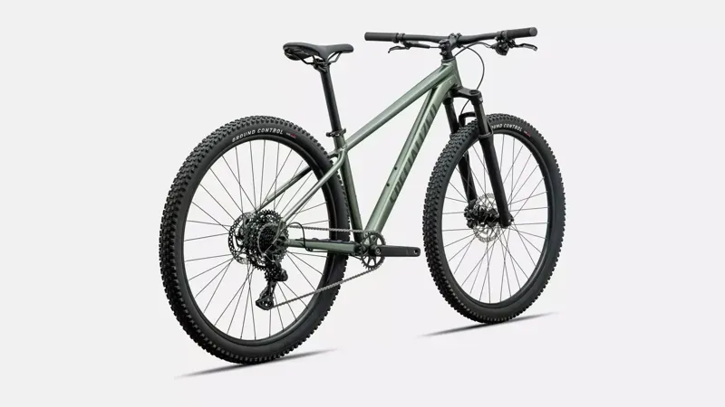 Specialized Rockhopper Sport Trail Bike in Satin Bottle Green-2