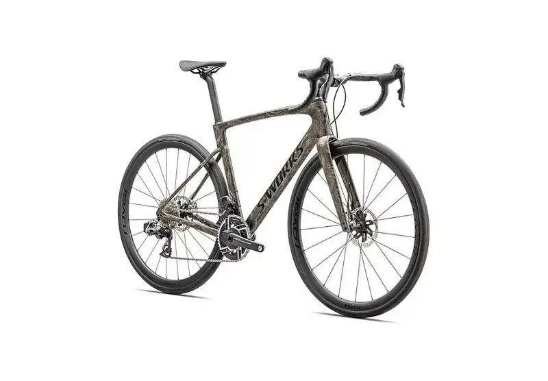Specialized S-Works Roubaix SL8 SRAM Red AXS Road Bike in Gunmetal-1