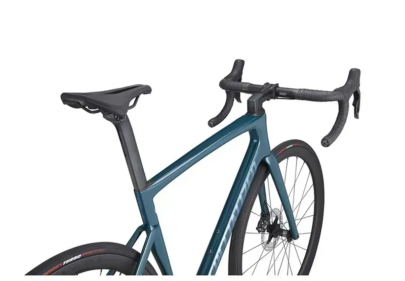 Specialized Tarmac SL7 Expert Shimano Ultegra Di2 in Tropical Teal/Chameleon Eyris-4