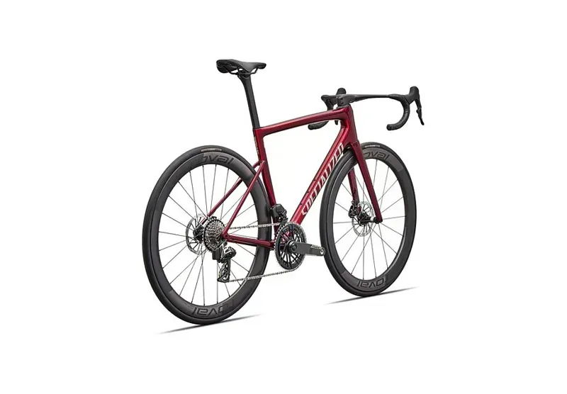 Specialized Tarmac SL8 Pro SRAM Force AXS Road Bike in Gloss Red Sky-2
