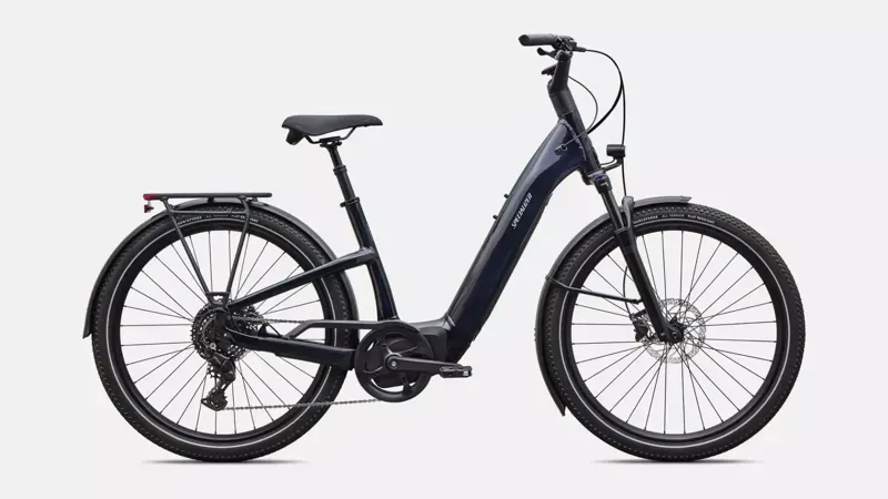 Specialized Turbo Como 4.0 eHybrid Bike in Gloss Metallic Dark Navy