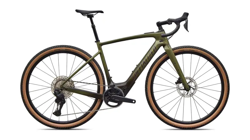 Specialized Turbo Creo 2 Comp eRoad Bike in Gloss Laurel Green Metallic