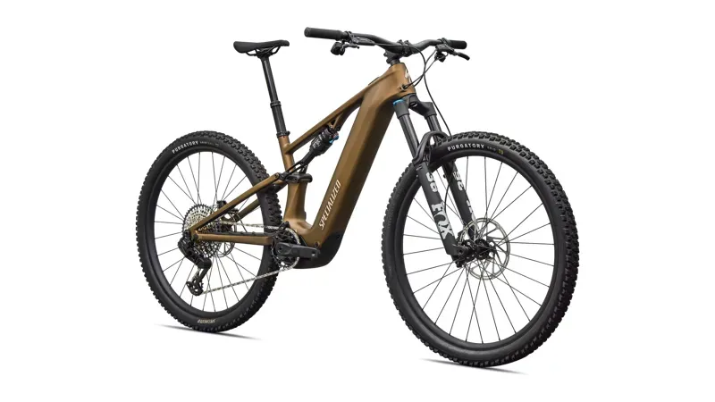 Specialized Turbo Levo R Comp eMountain Bike in Burnt Gold Metallic-1