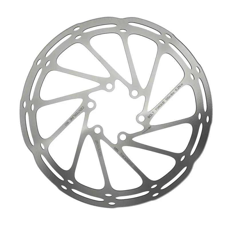 SRAM CenterLine 220mm 6-Bolt Disk Brake Rotor in Silver