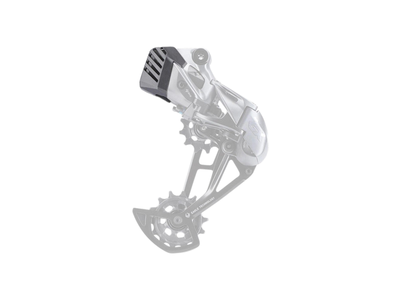 SRAM Eagle AXS Rear Derailleur Battery Cover in Black-2