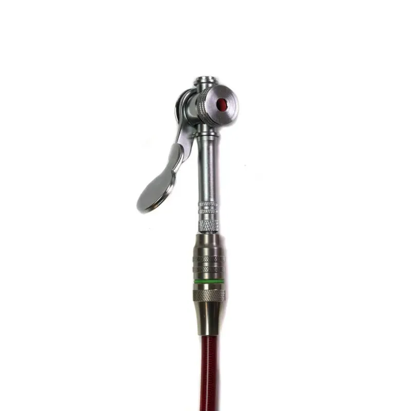 Silca SuperPista Ultimate Hiro Edition 160-psi Floor Pump in Silver-3