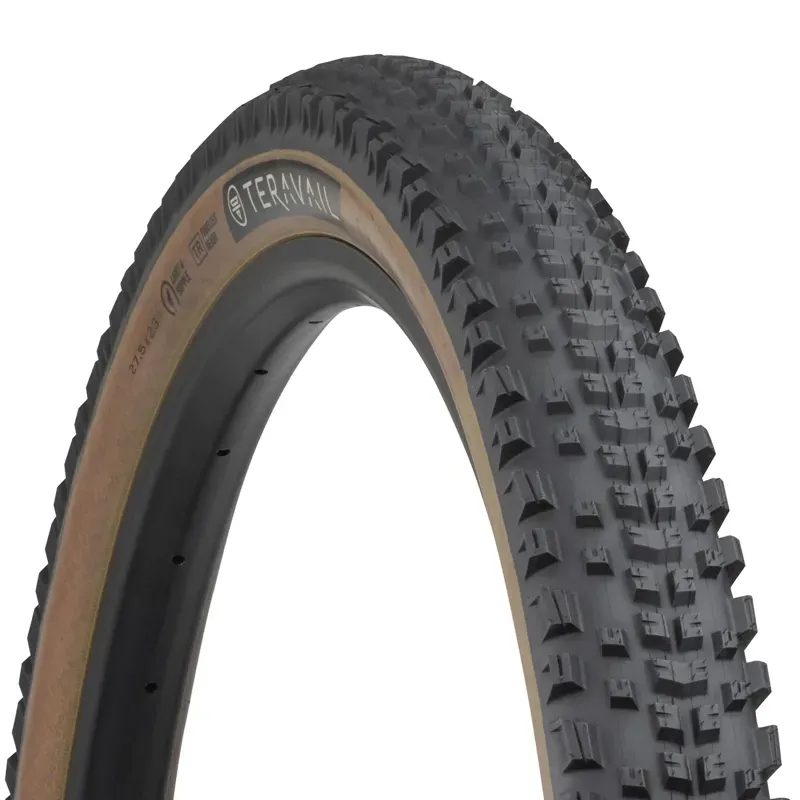 Teravail Ehline 27.5 x 2.3 Tubeless Folding Light and Supple Tire in Tan