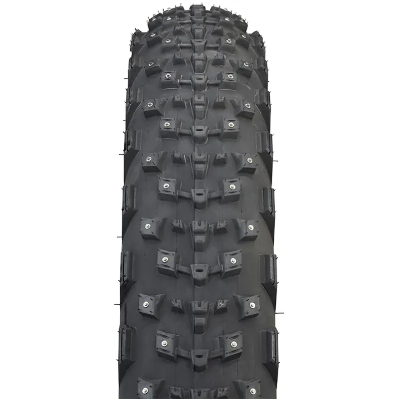 45NRTH Dillinger 4 Tire 26 X 4.2 Tubeless Folding Black 120 TPI Custom Studdable In Black 