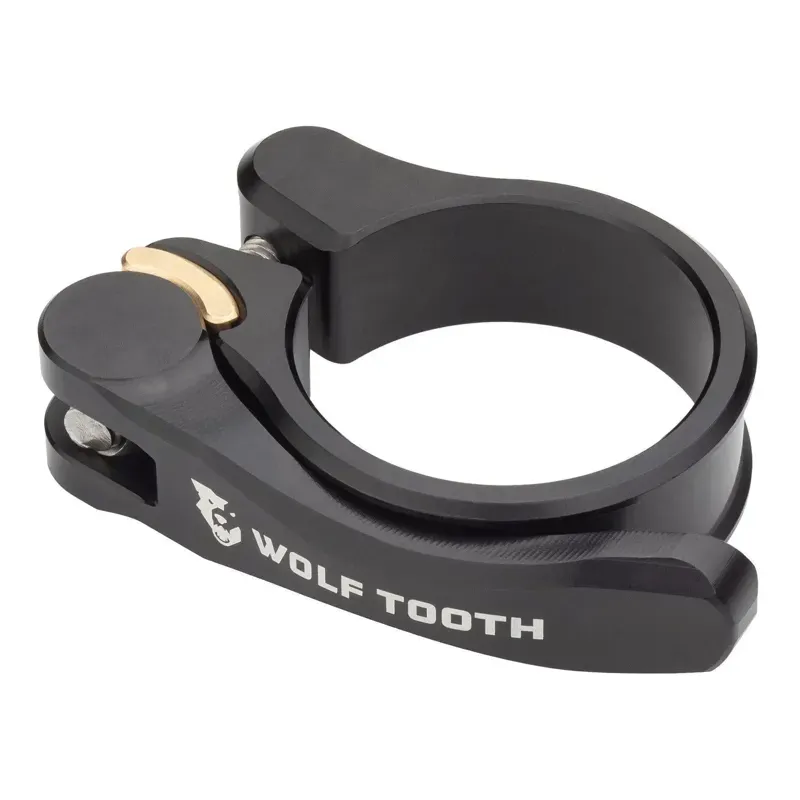 Wolf Tooth Components Quick Release Seatpost Clamp - 38.6mm QR Black