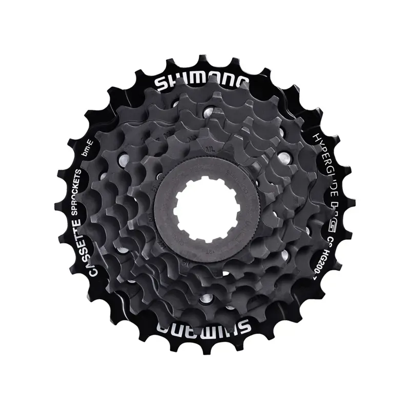 Shimano CS-HG200-7 7-speed 12-28-tooth Cassette in Black