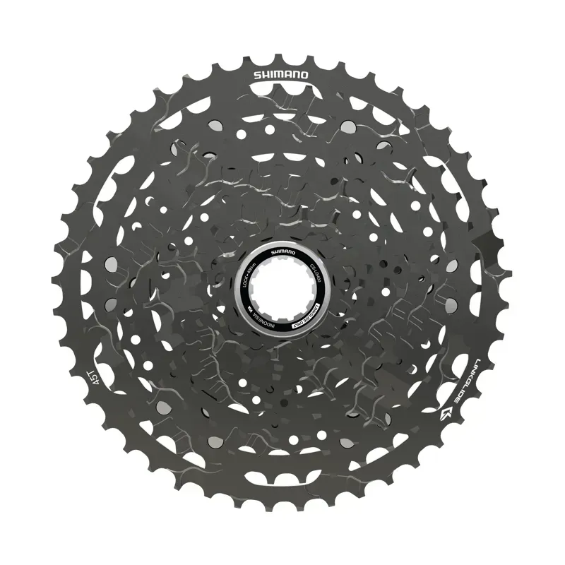 Shimano CS-LG400-11 11-speed Linkglide Cassette in Gray